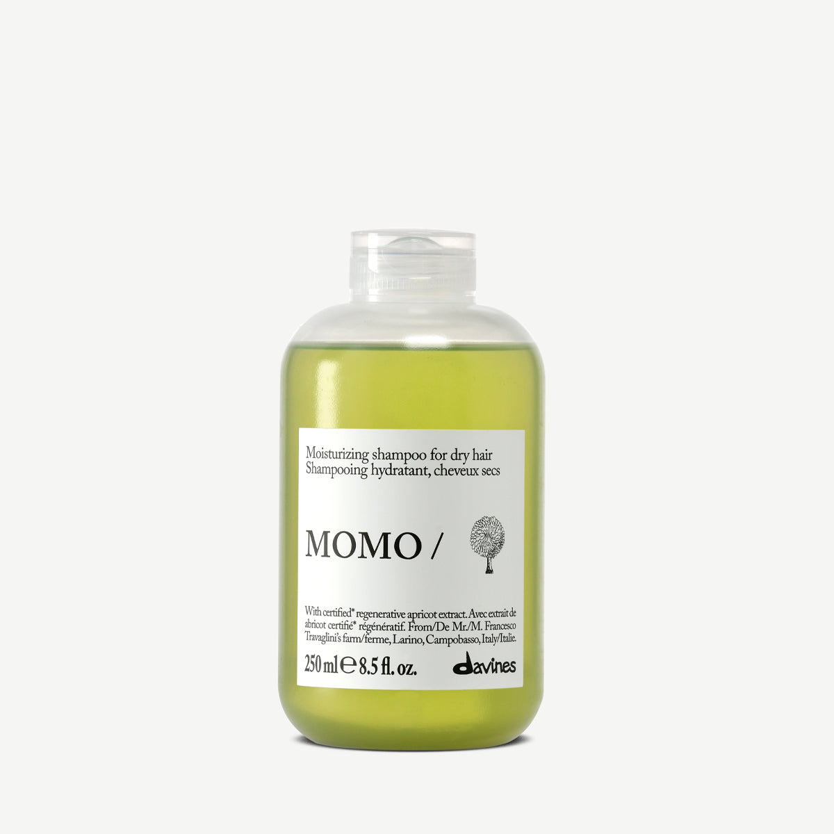 Davines MOMO Shampoo - Moisturizing shampoo for dry hair