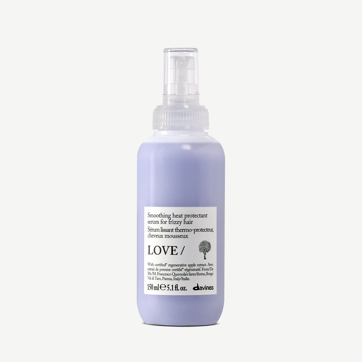 Davines LOVE SMOOTHING Serum - Smoothing heat protectant serum for frizzy hair