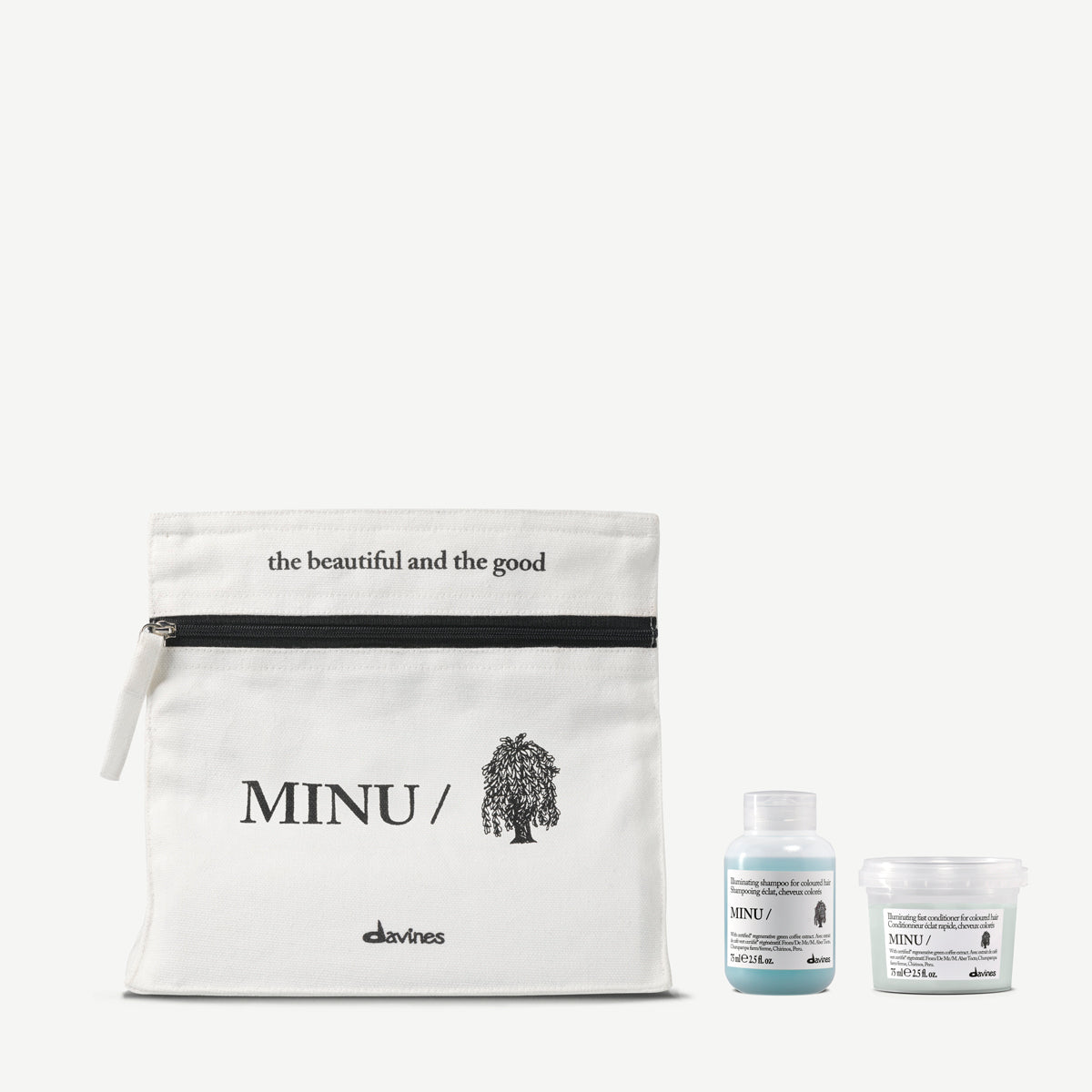 Davines MINU Discovery Kit - Routine to protect and enhance color-treated hair