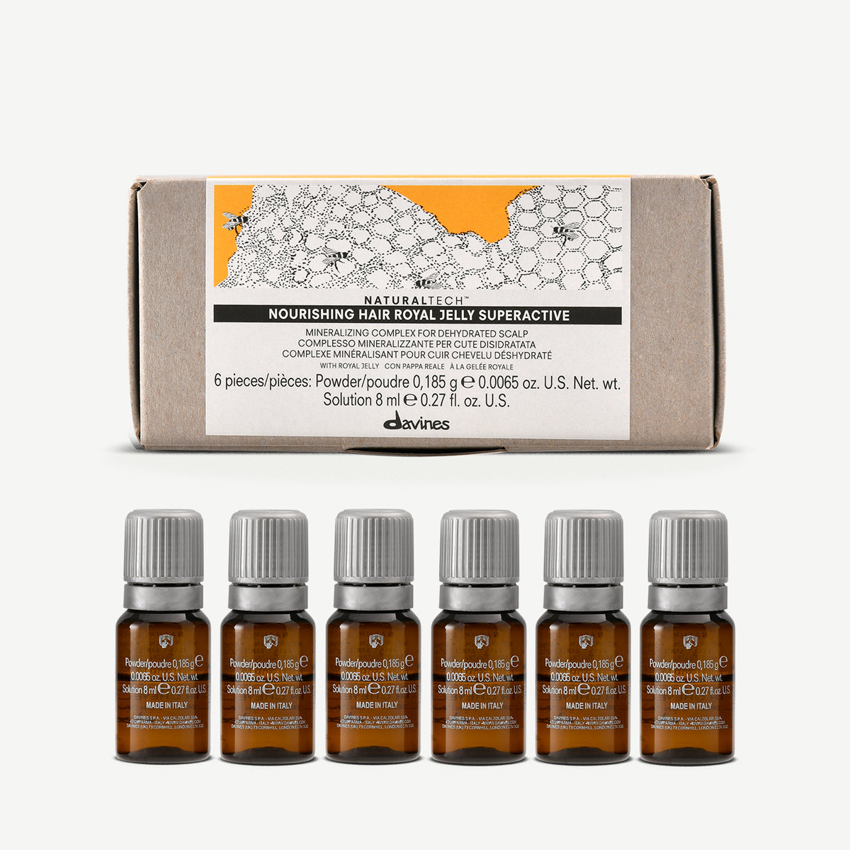 NOURISHING Hair Royal Jelly Superactive 1 Davines