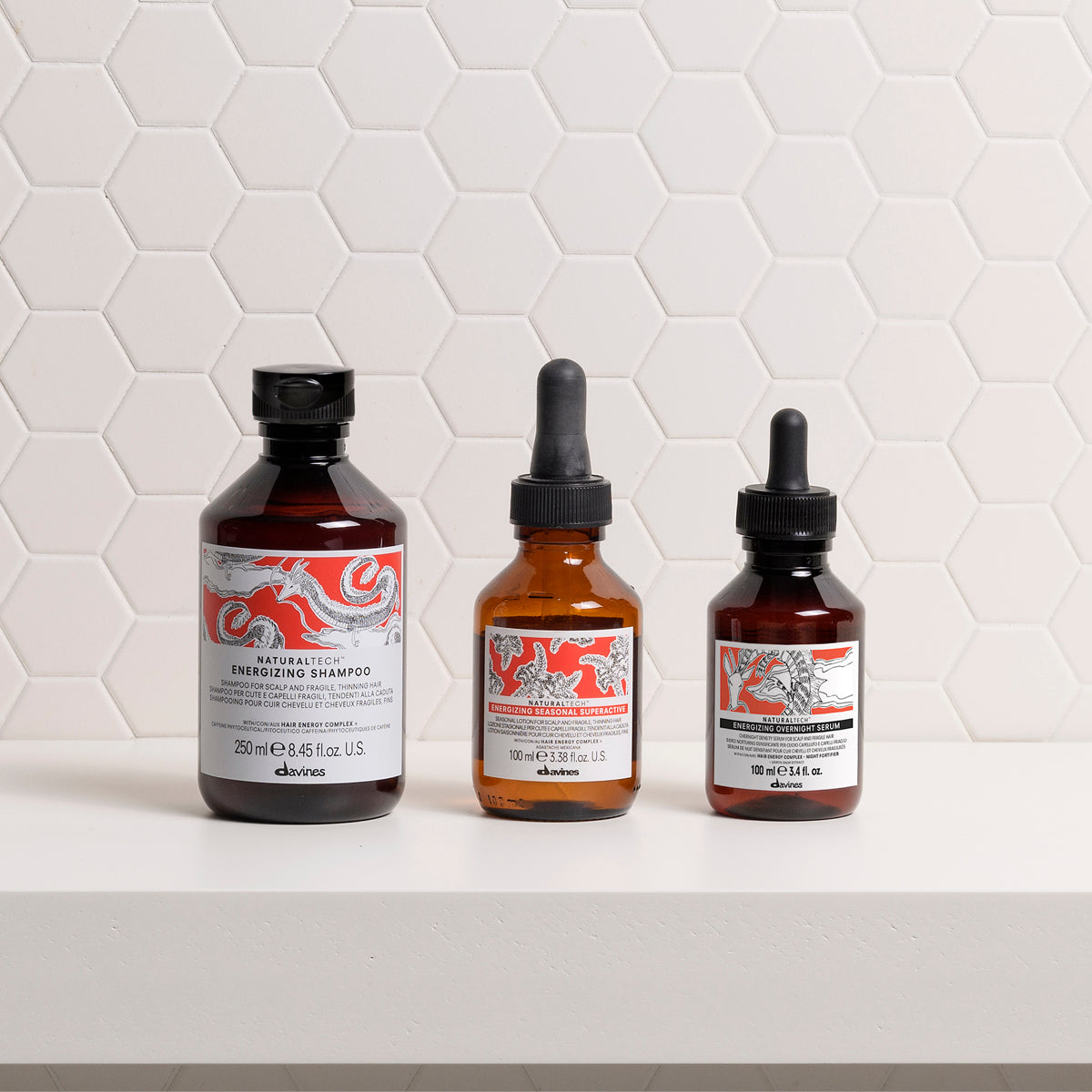 Davines ENERGIZING Overnight Serum - Overnight leave-in serum for scalp and hair