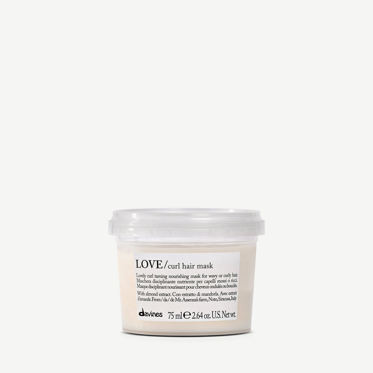 Davines LOVE CURL Mask - Controlling and nourishing mask for wavy or curly hair