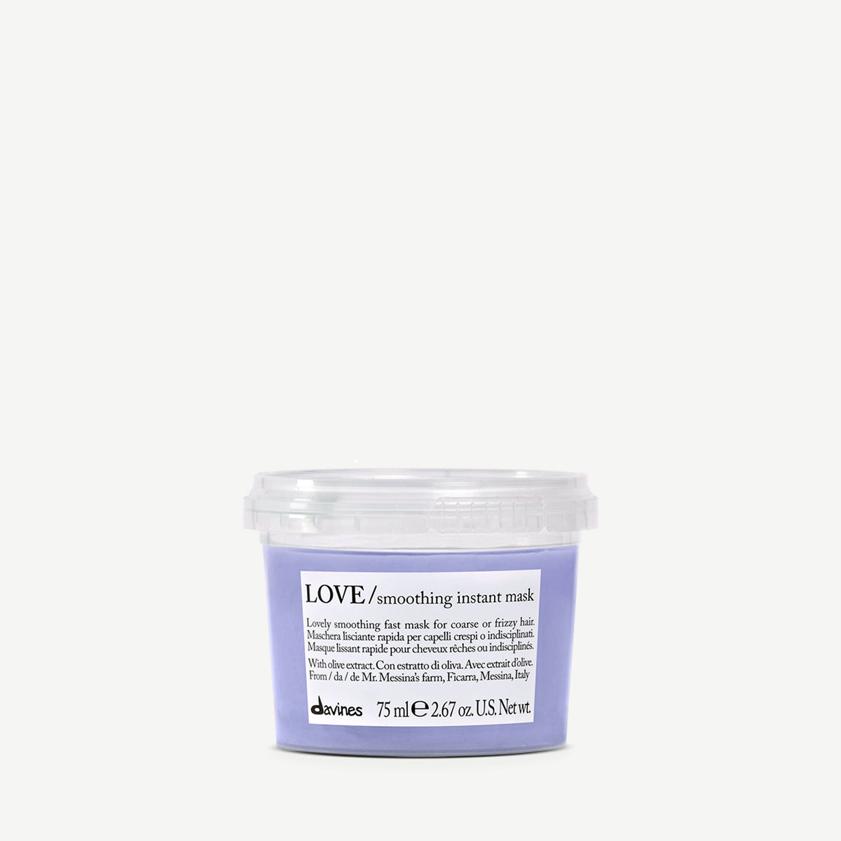 Love Smoothing Travel Mask 75ml 1 1 kitDavines