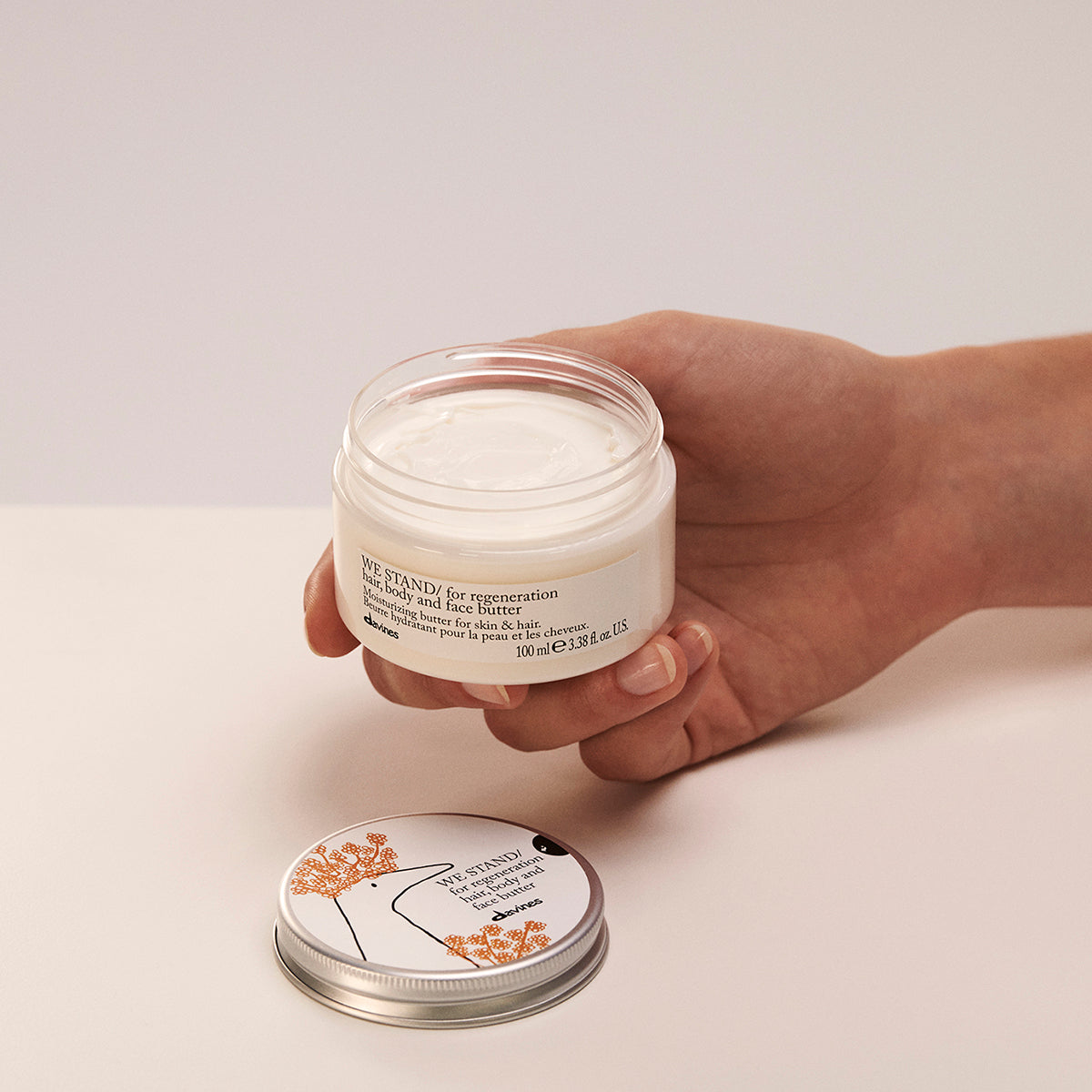Davines WE STAND/for regeneration hair, body and face butter - Moisturizing butter for skin & hair