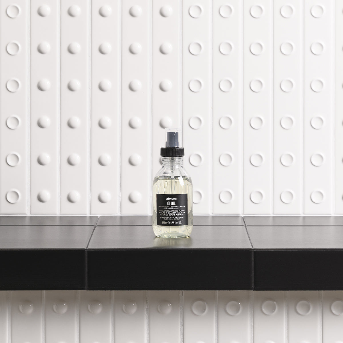 Davines OI Oil - Multifunctional hair oil designed to fight frizz and boost shine