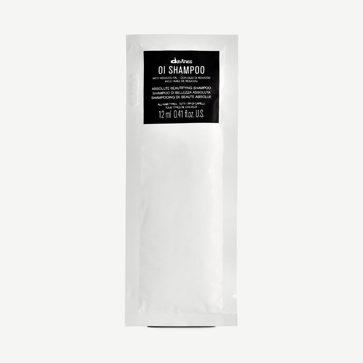 OI Shampoo Gentle daily shampoo for radiant, shiny, velvety-soft hair Davines