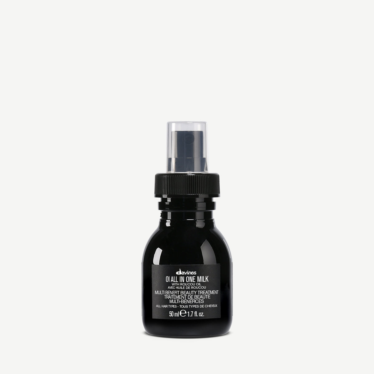 Davines OI All In One Milk - Leave-in hydrating treatment controls frizz, protects from heat, and adds shine and softness