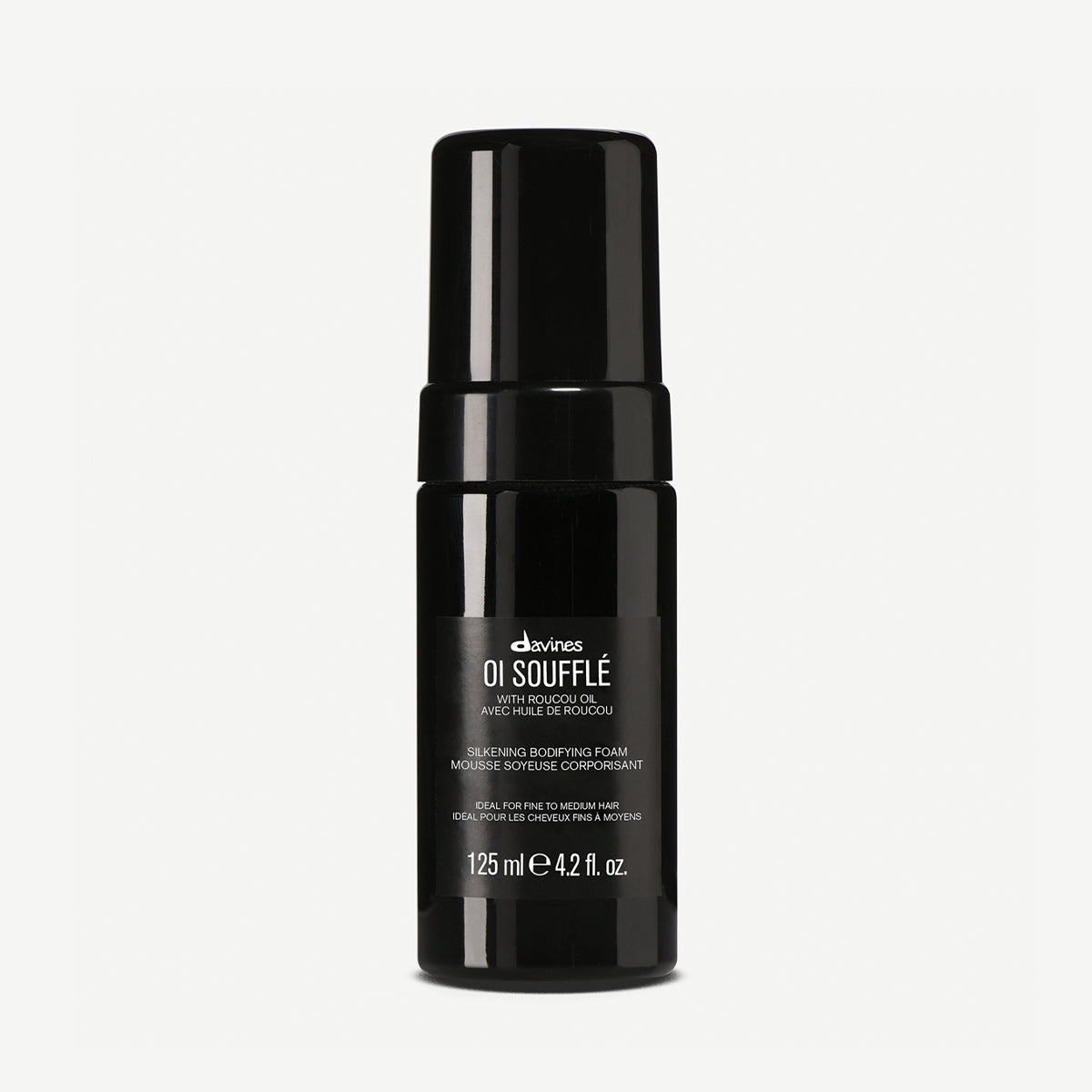 Davines OI Soufflé - Leave-in liquid-to-foam mousse for radiant shine and full-bodied