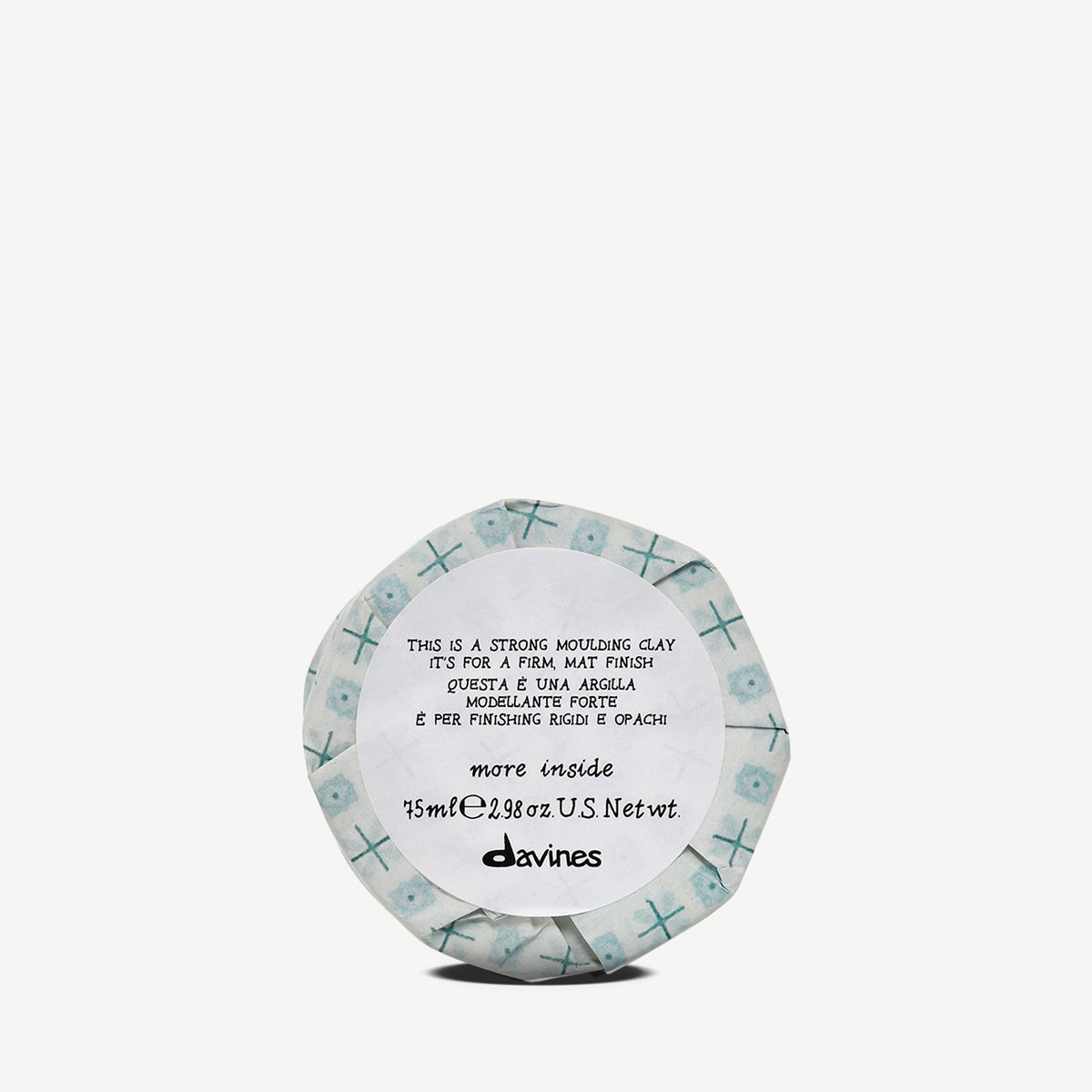 Davines This is a Strong Moulding Clay - For matte styles with a strong hold.