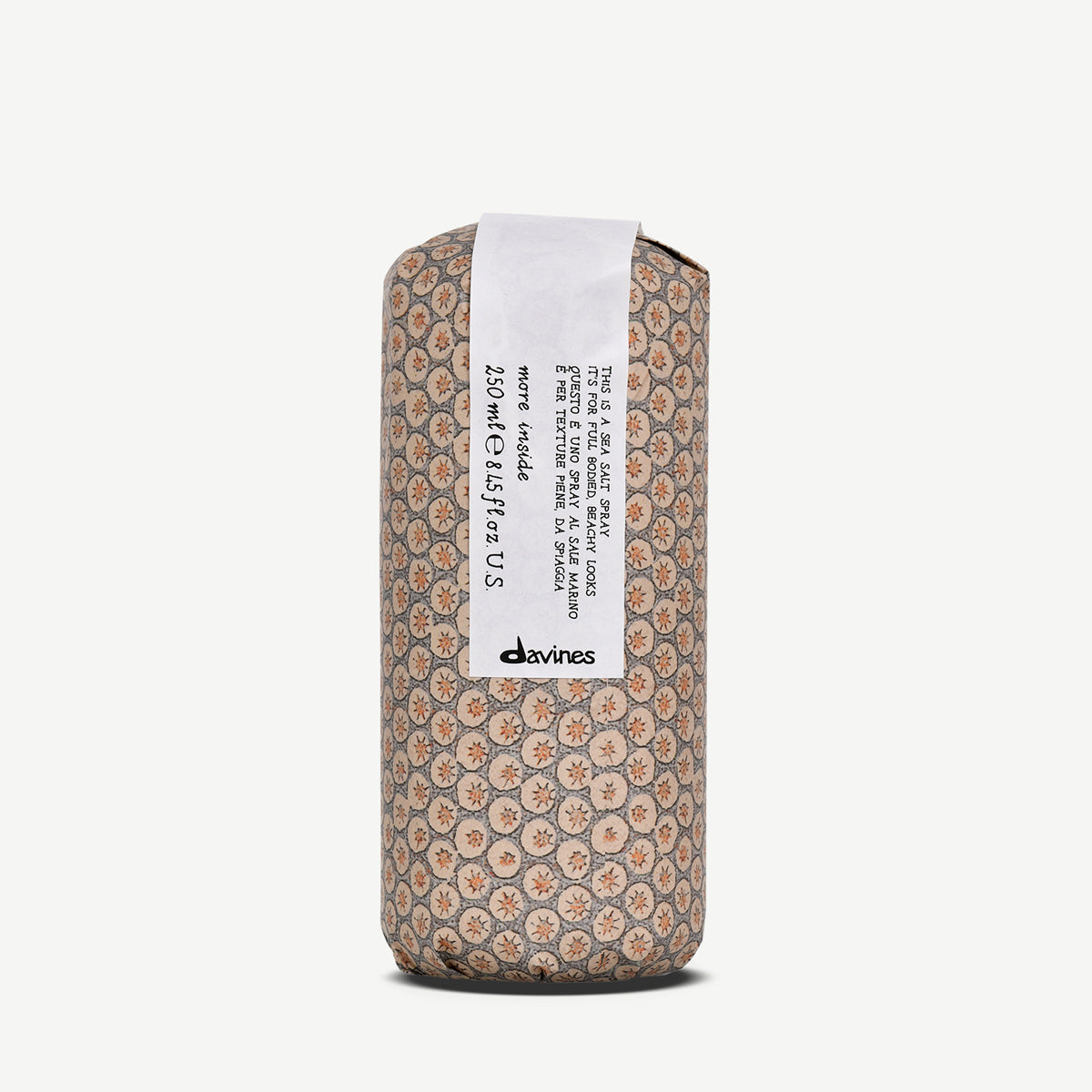 Davines This is a Sea Salt Spray - For a tousled, beachy, full-bodied look with a matte finish.
