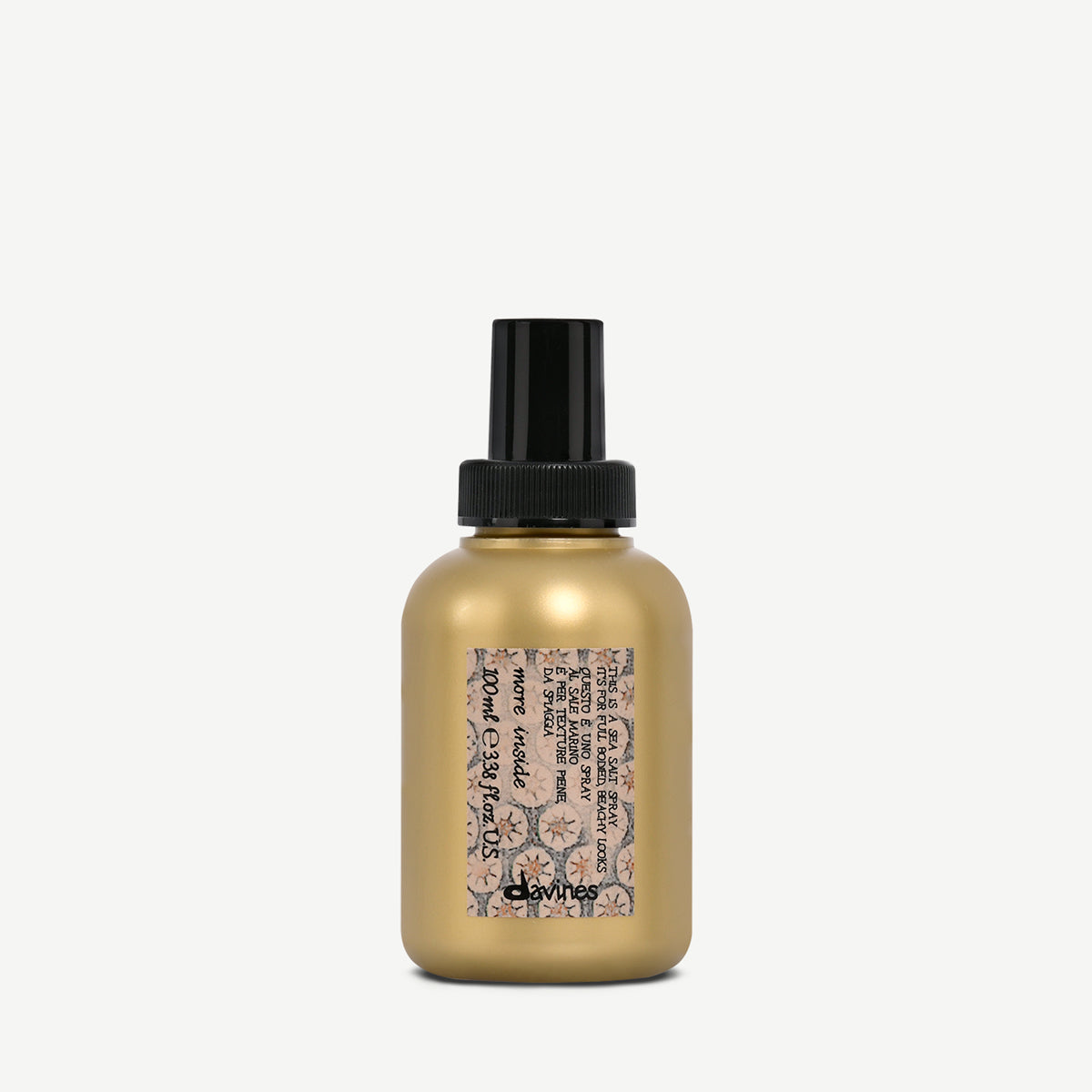 Davines This is a Sea Salt Spray - For a tousled, beachy, full-bodied look with a matte finish.