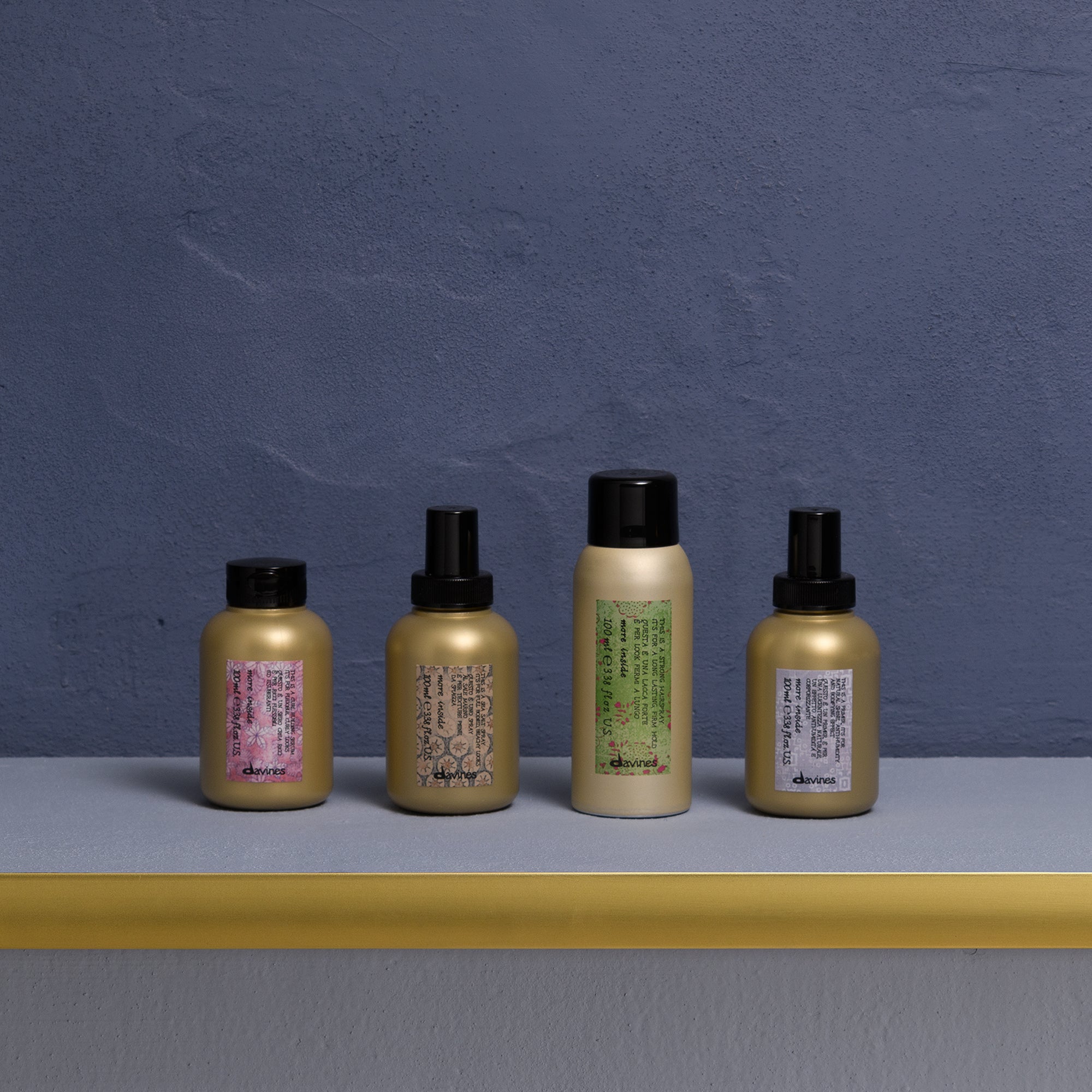 Davines This is a Sea Salt Spray - For a tousled, beachy, full-bodied look with a matte finish.