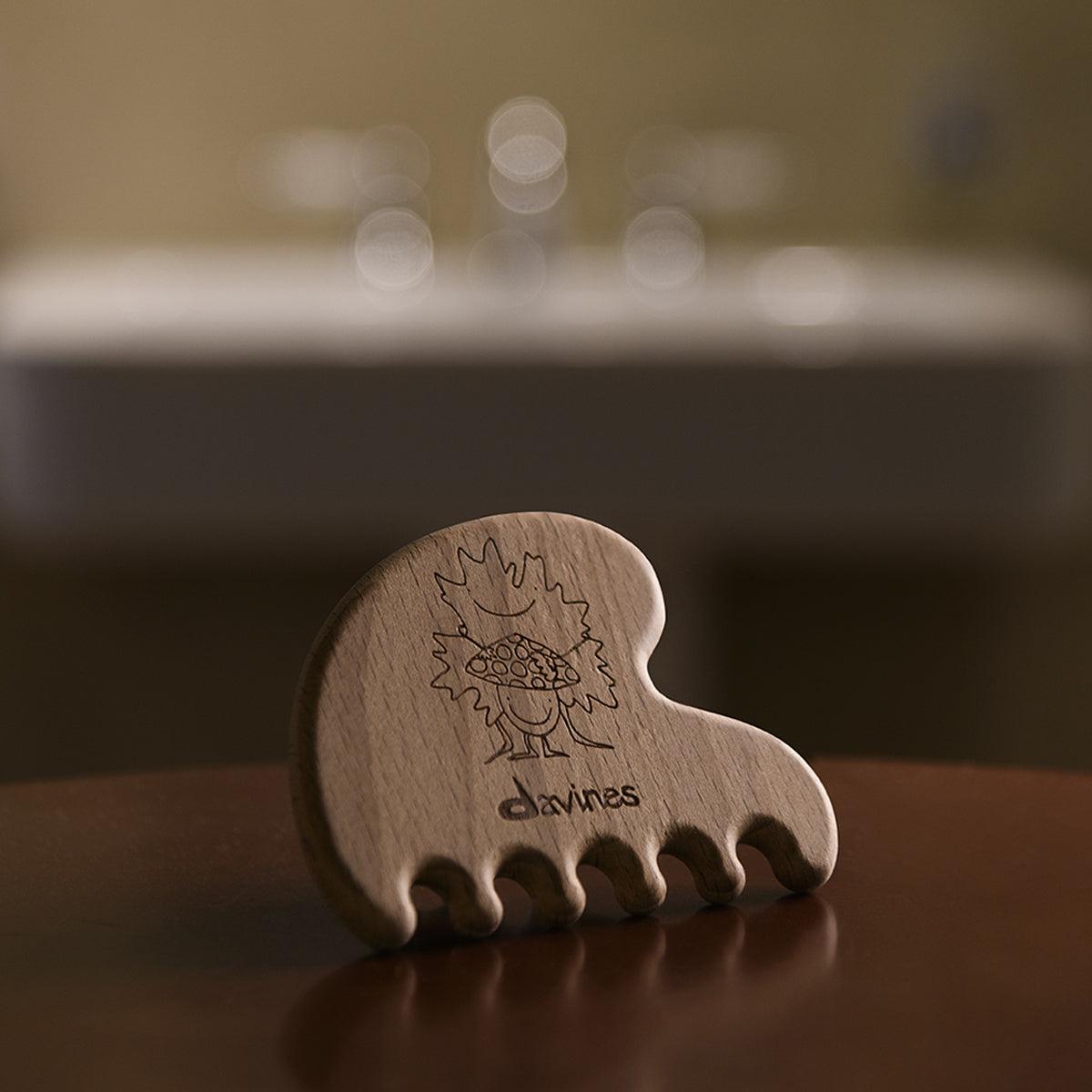 Wooden Gua Sha Scalp & face massager Davines