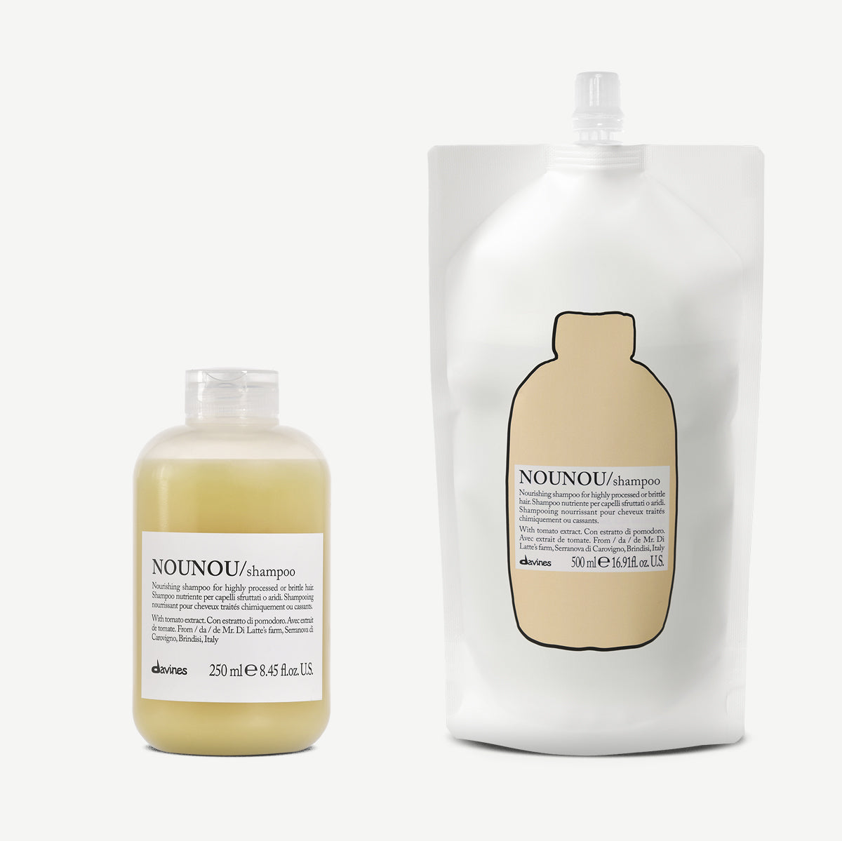 NOUNOU Shampoo Refill Duo 1 1 kitDavines