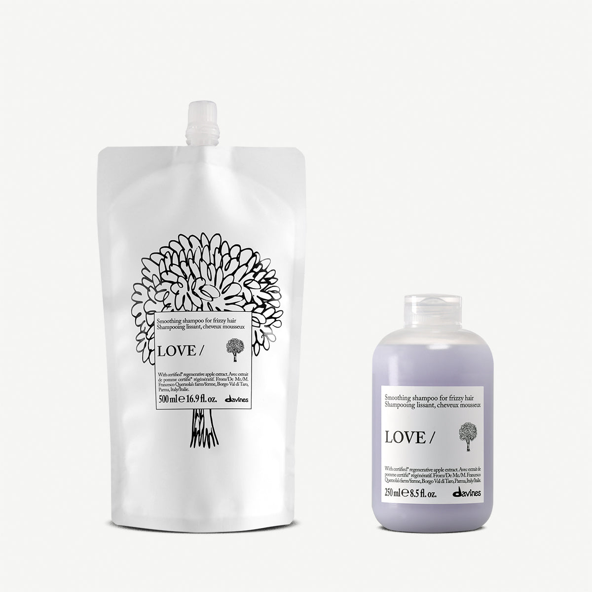 LOVE SMOOTHING Shampoo Refill Duo 1 Davines