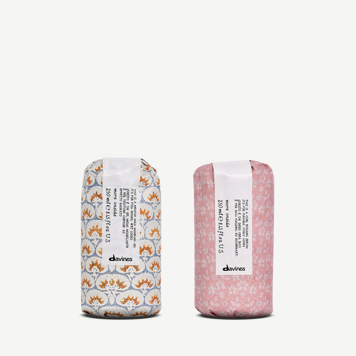 Davines Two-Strand Twist Curl Duo - Twist styling set for curly and coily hair