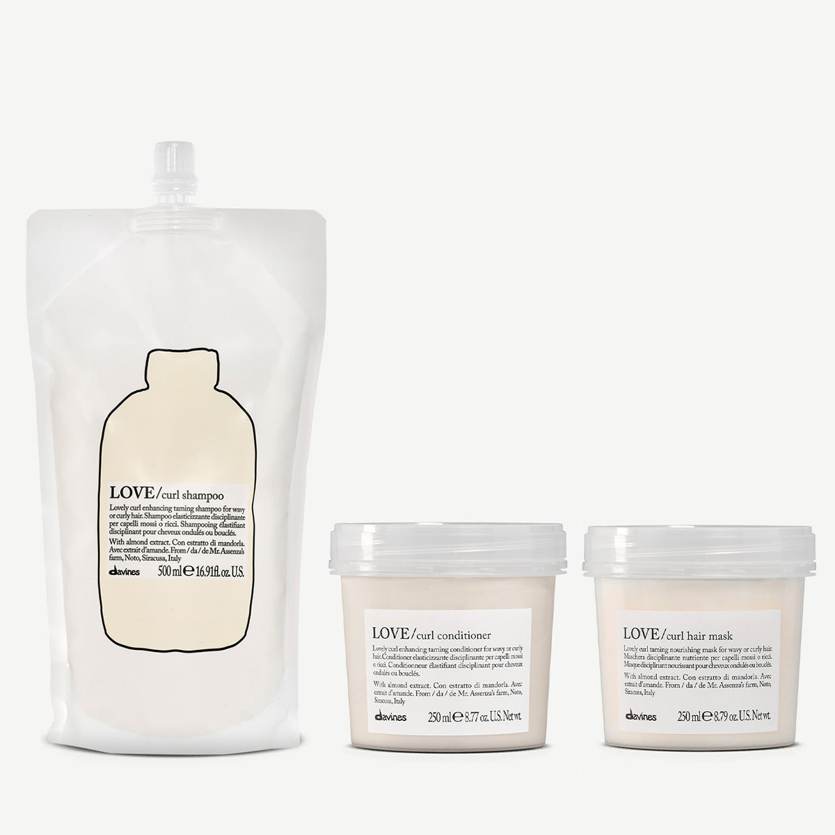 The LOVE CURL Routine 1 1 kitDavines