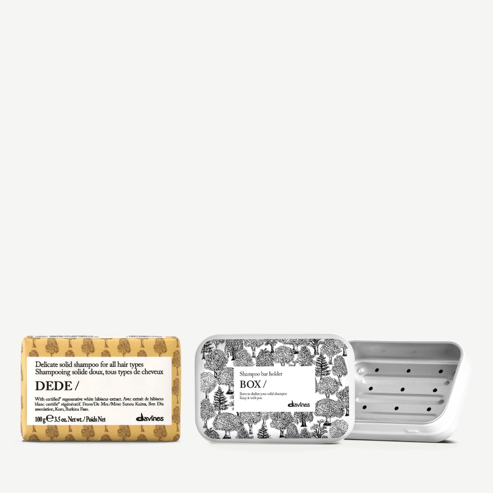 DEDE Solid Shampoo and Case 1 Davines