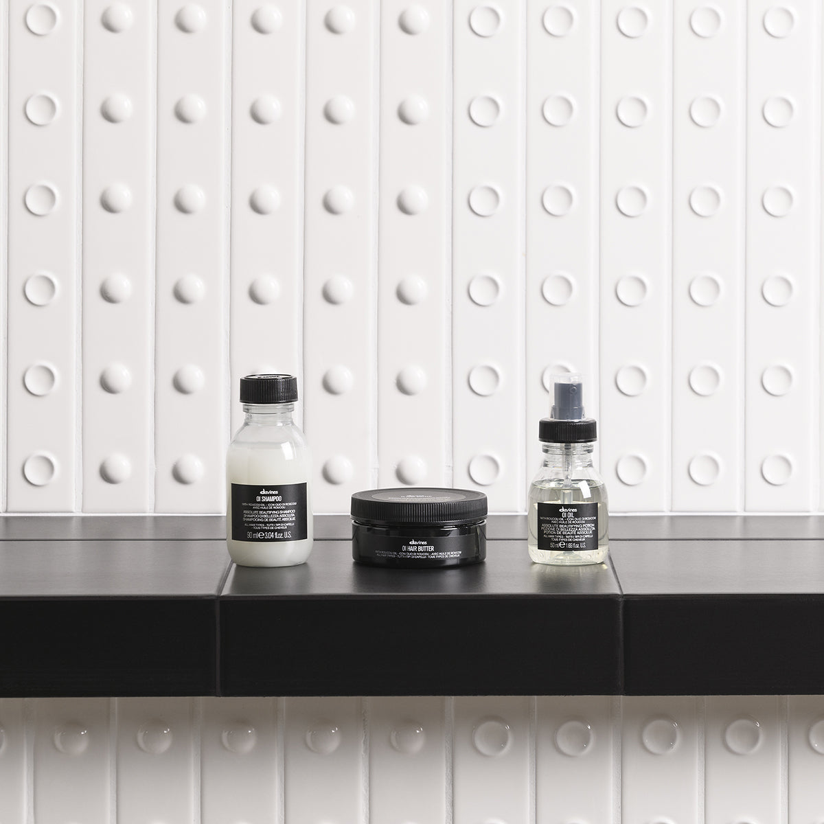 Davines OI Oil - Multifunctional hair oil designed to fight frizz and boost shine