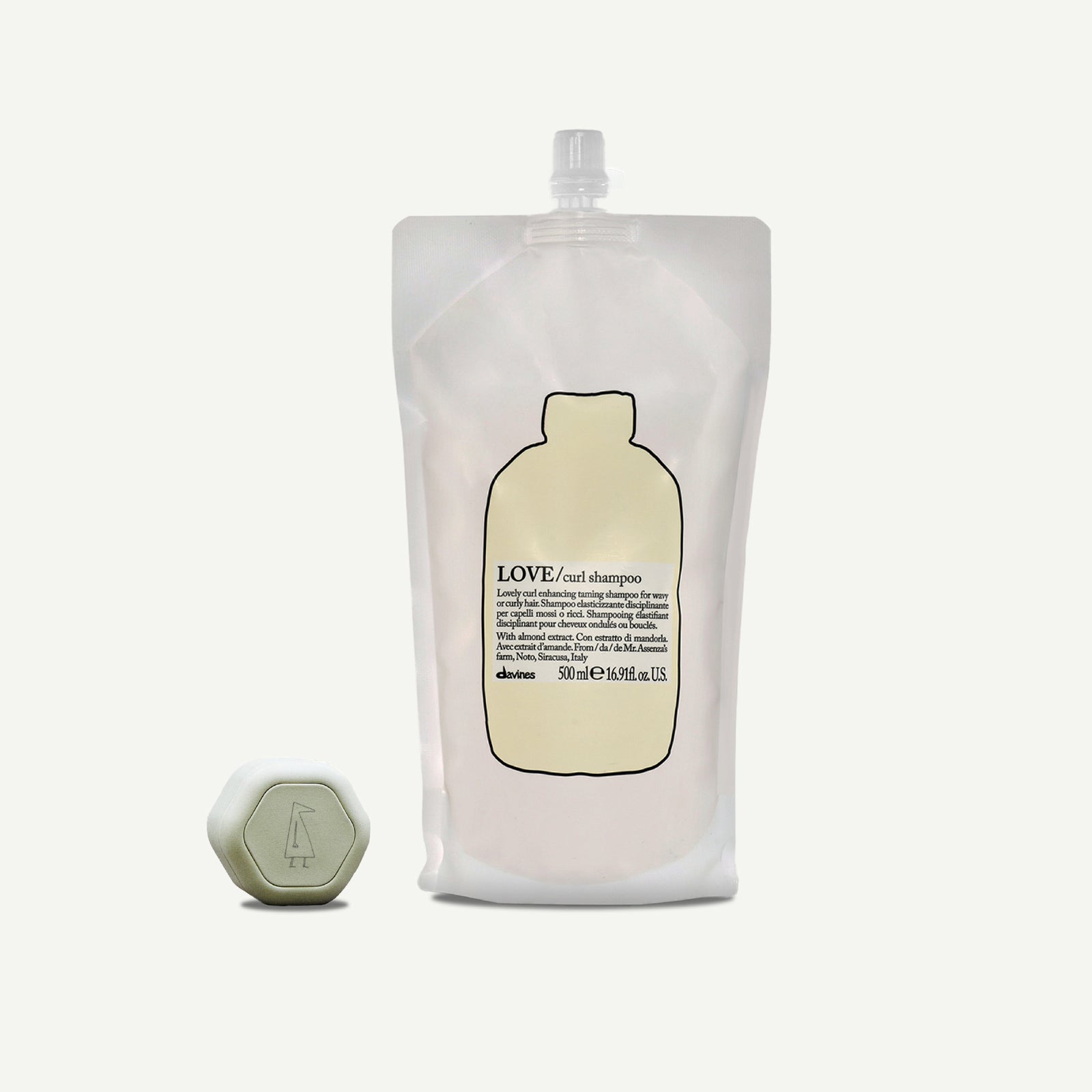 LOVE Curl Shampoo + Cadence Capsule Medium 1 2 pz.Davines