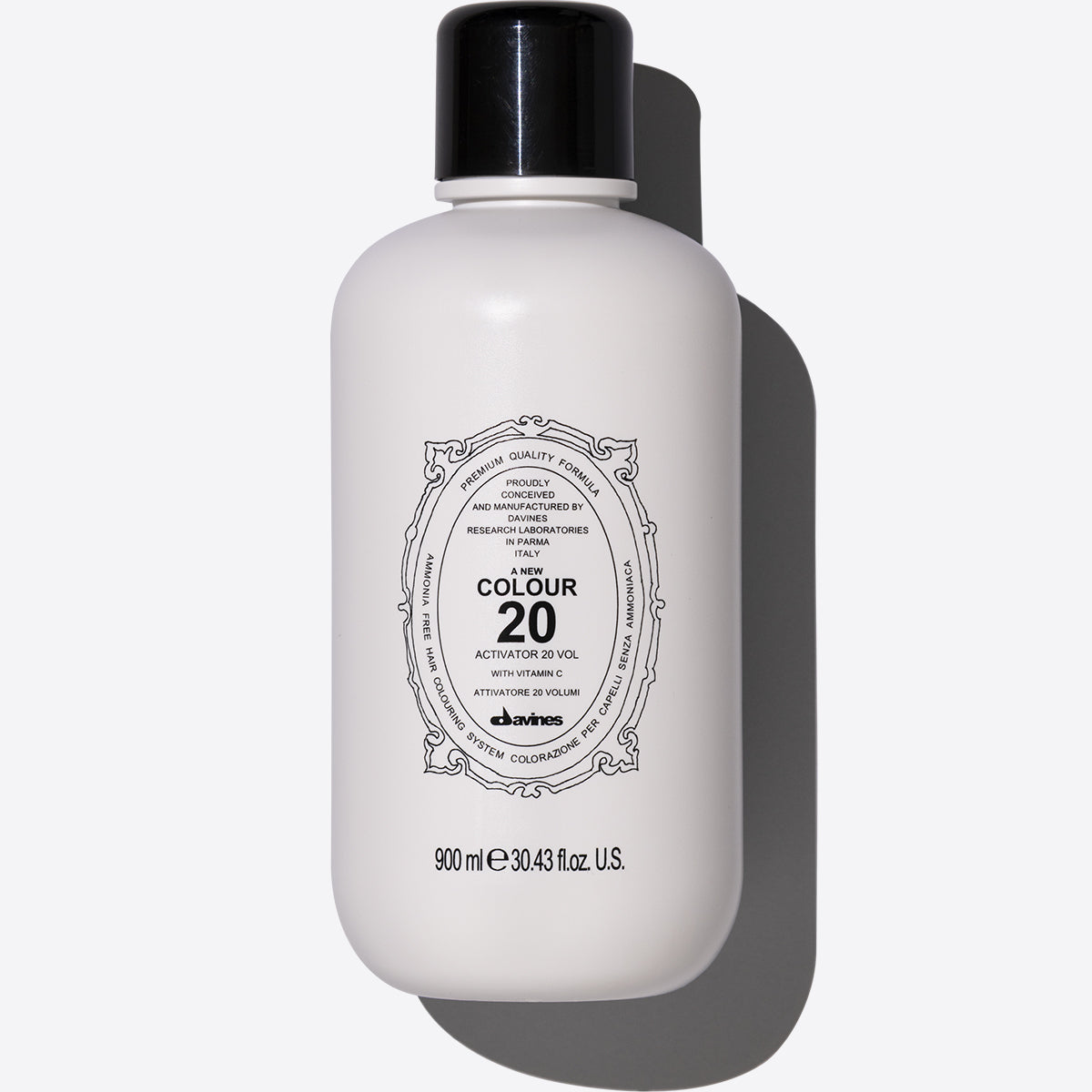 Activator 20 vol Creamy emulsion of hydrogen peroxide at 6% 900 ml / 30,43 fl.oz. Davines