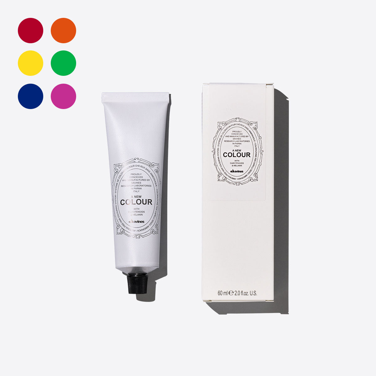 Pure Colours Ammonia-free cream based permanent colour. 0 pz. Davines
