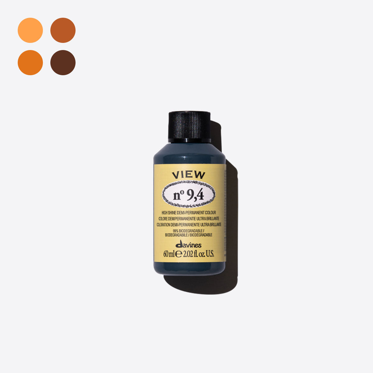 ,4 Copper Ultra shiny demi-permanent colour 0 pz. Davines