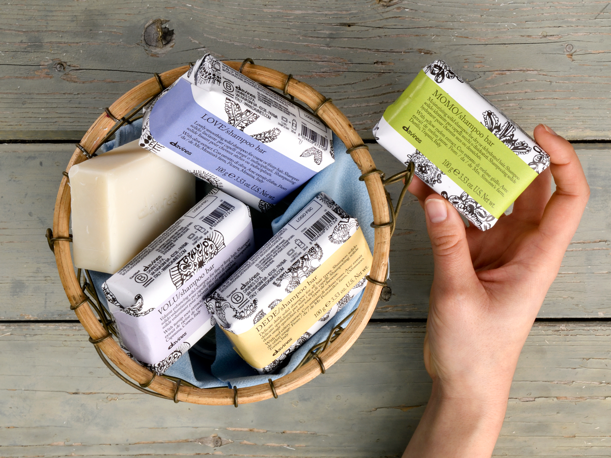 How to use and preserve shampoo bars Essential Haircare davines