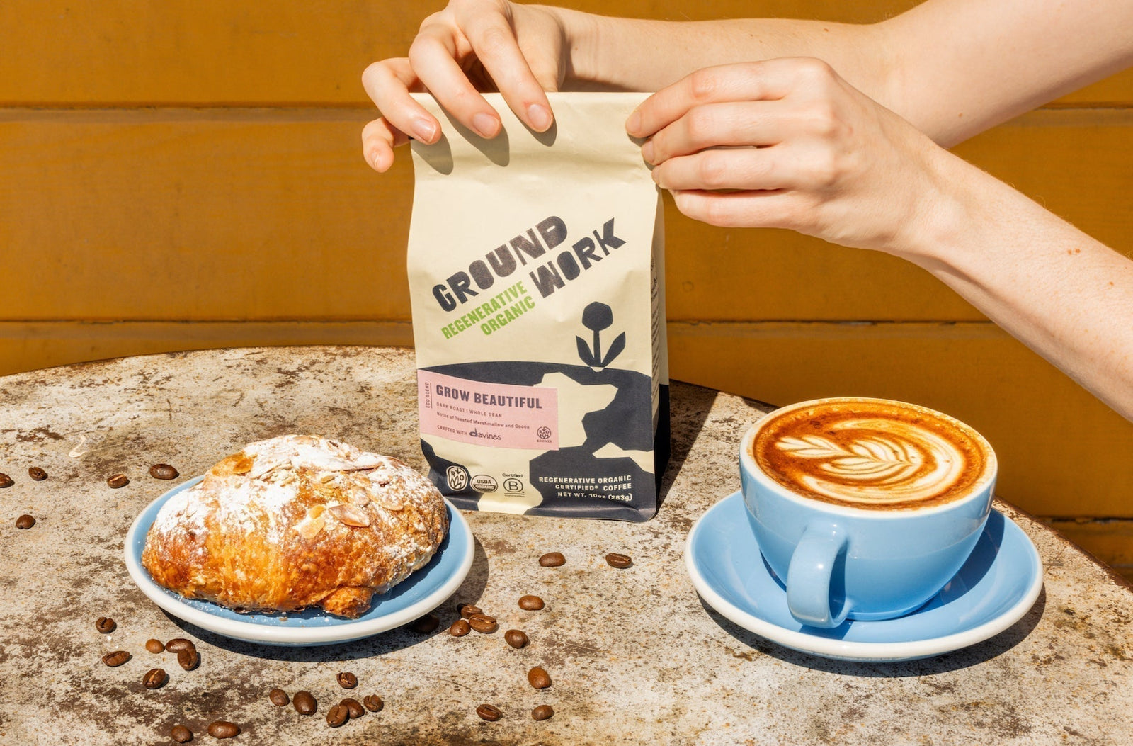 Groundwork Organic Coffee Roasters x Davines