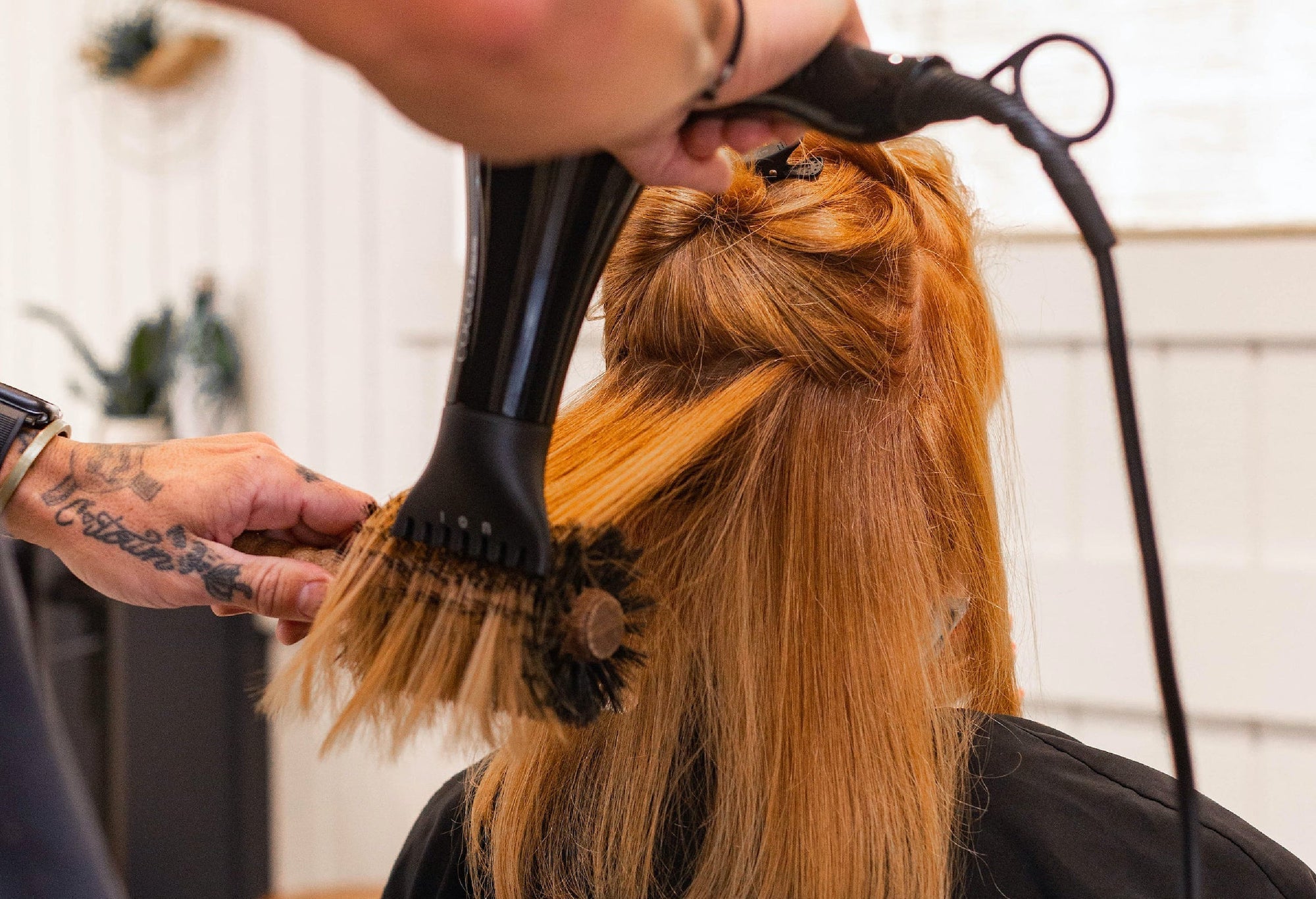 Blow Drying Hair Straight Like a Pro Davines