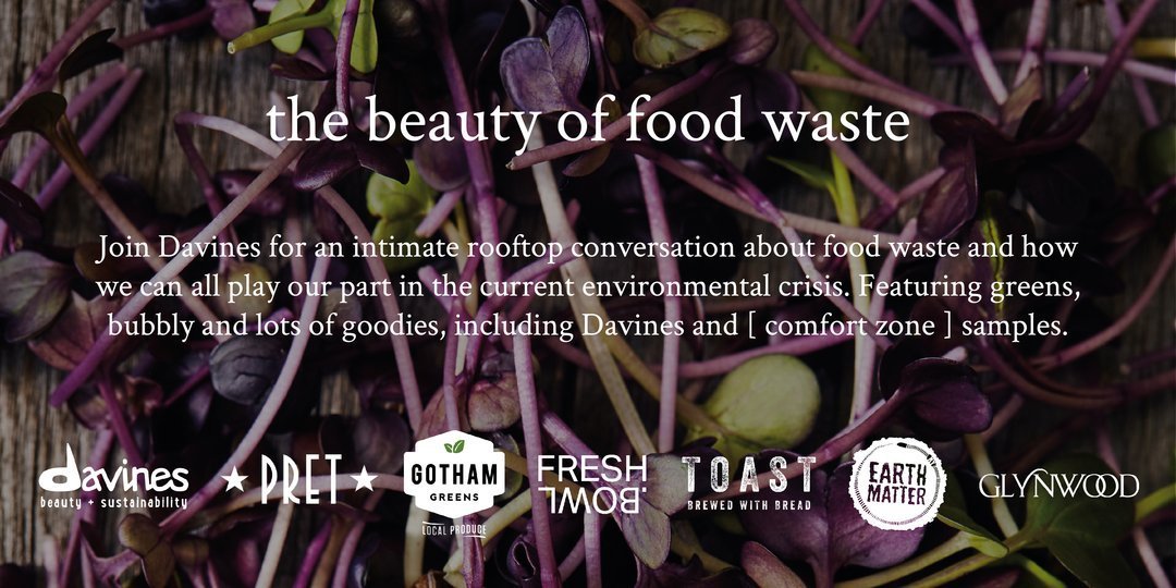 Davines Hosts ‘The Beauty of Food Waste’ as Part of New Rooftop Beauty Series