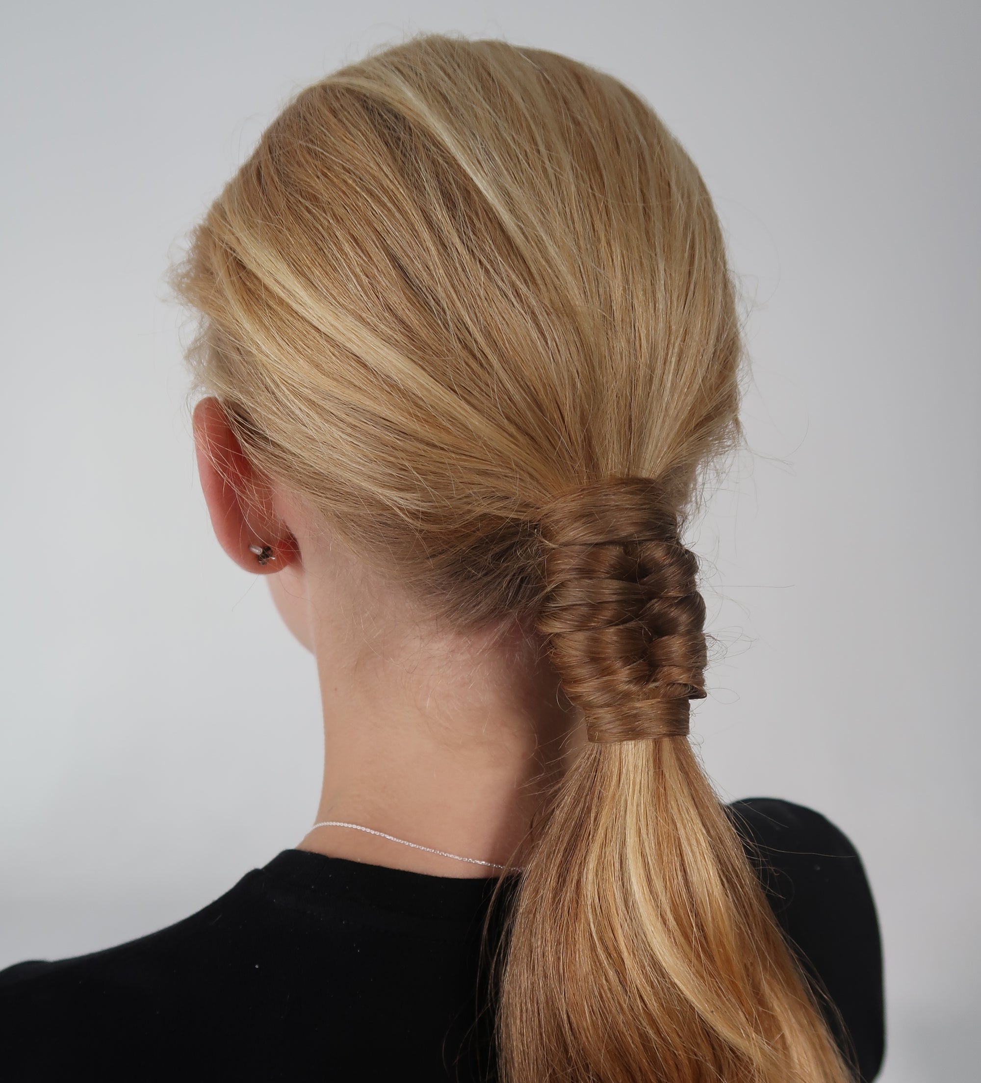 Perfect ponytail DIY how to Davines tutorial