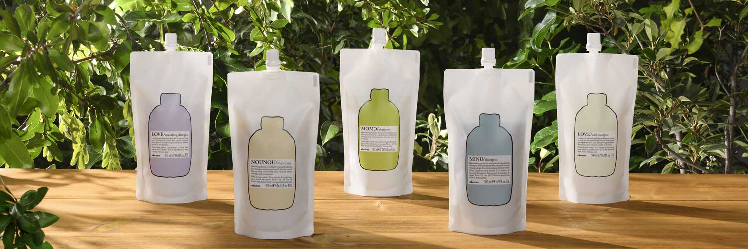 Essential Haircare Refill Pouches - Davines