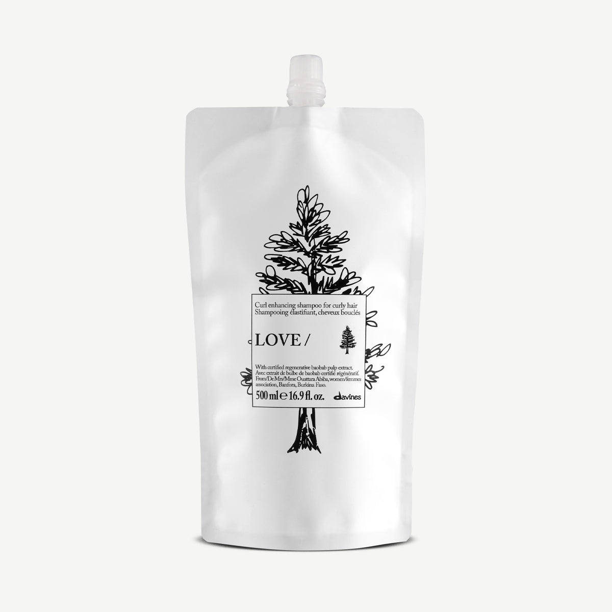 
Davines LOVE CURL Shampoo - Curl-enhancing shampoo for curly hair