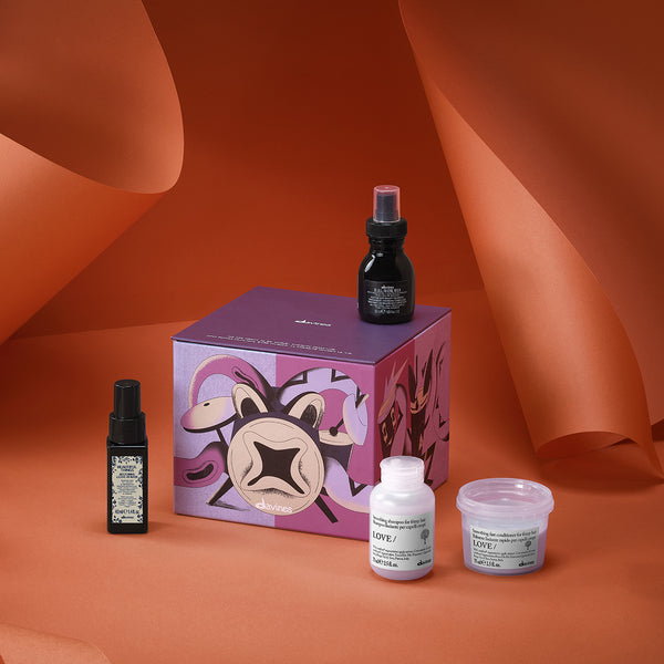 Discover Davines with this product gift set this festive season
