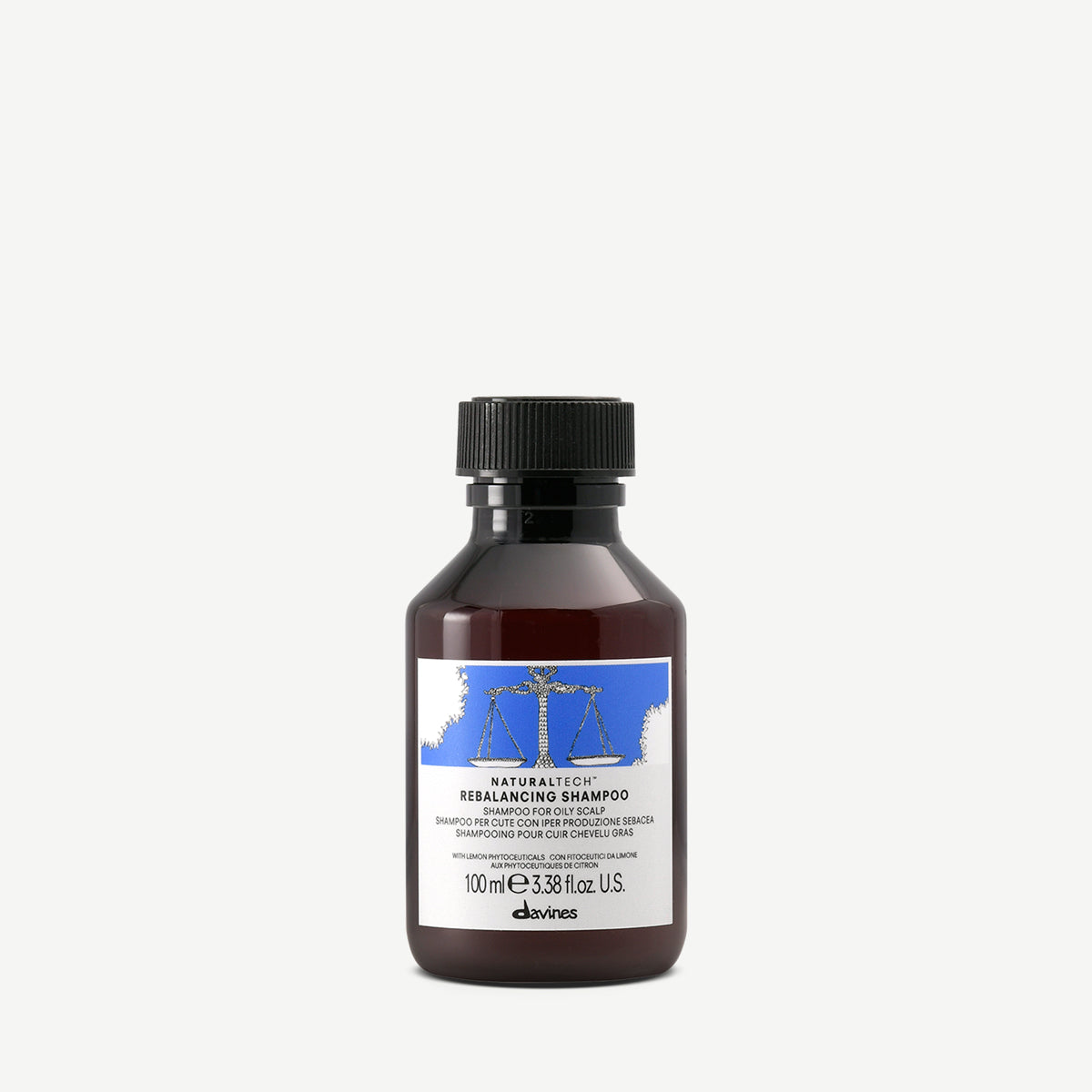 
Davines REBALANCING Shampoo - Rebalancing shampoo for scalps with sebum hyper-production.