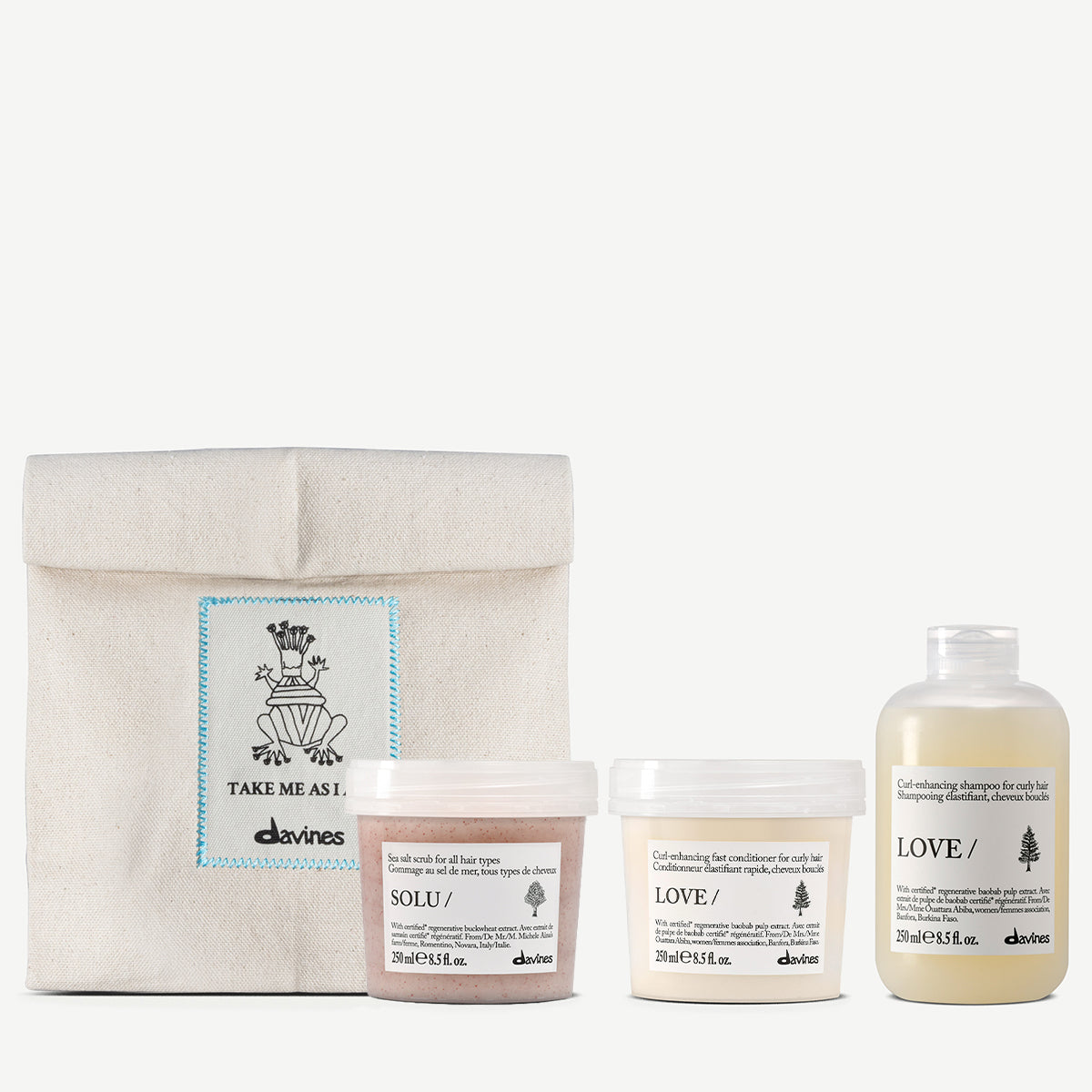 Set for effortless, refreshed curls Refresh Curls Set | Davines