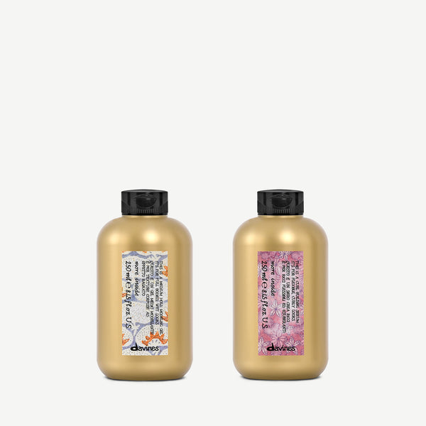 Styling set for curls and coils Two-Strand Twist Curl Duo | Davines