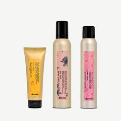 Styling set for fine hair Textured Waves Set | Davines