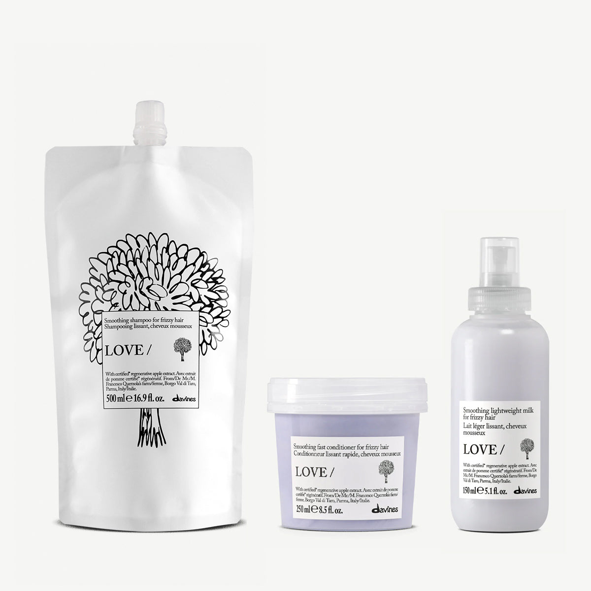 The LOVE SMOOTHING Routine 1  1 kitDavines
