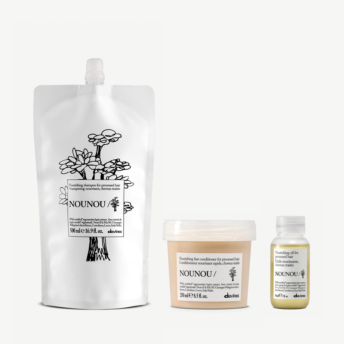 The NOUNOU Routine 1  Davines
