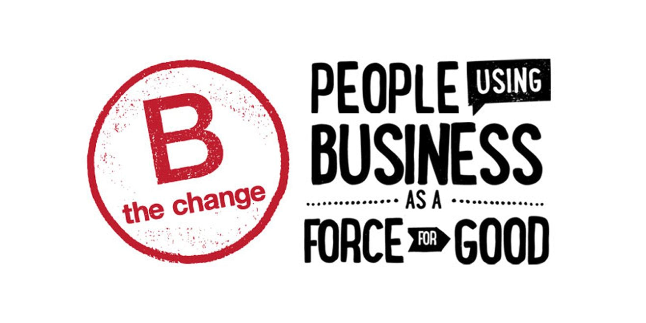 image with B Corporation text