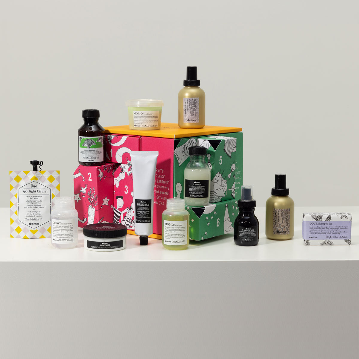 ADVENT CALENDAR 1  12 pz.Davines
