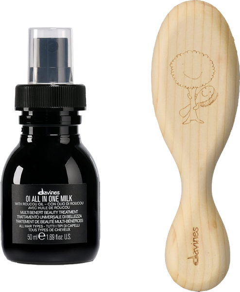 OI All In One Milk + Wooden Brush | Davines