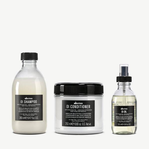 Davines Oi Holiday cheapest Gift Set Shampoo Conditioner Oil