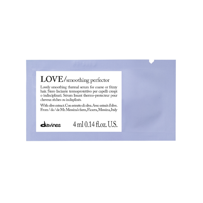 LOVE Smoothing Perfector Sample 1  Davines
